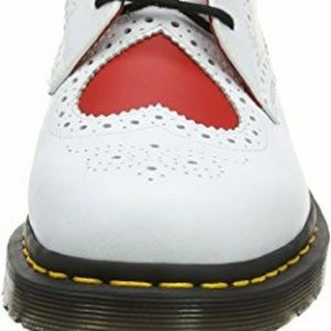 NWT Dr. Martens Bentley II HEART Boots

White red